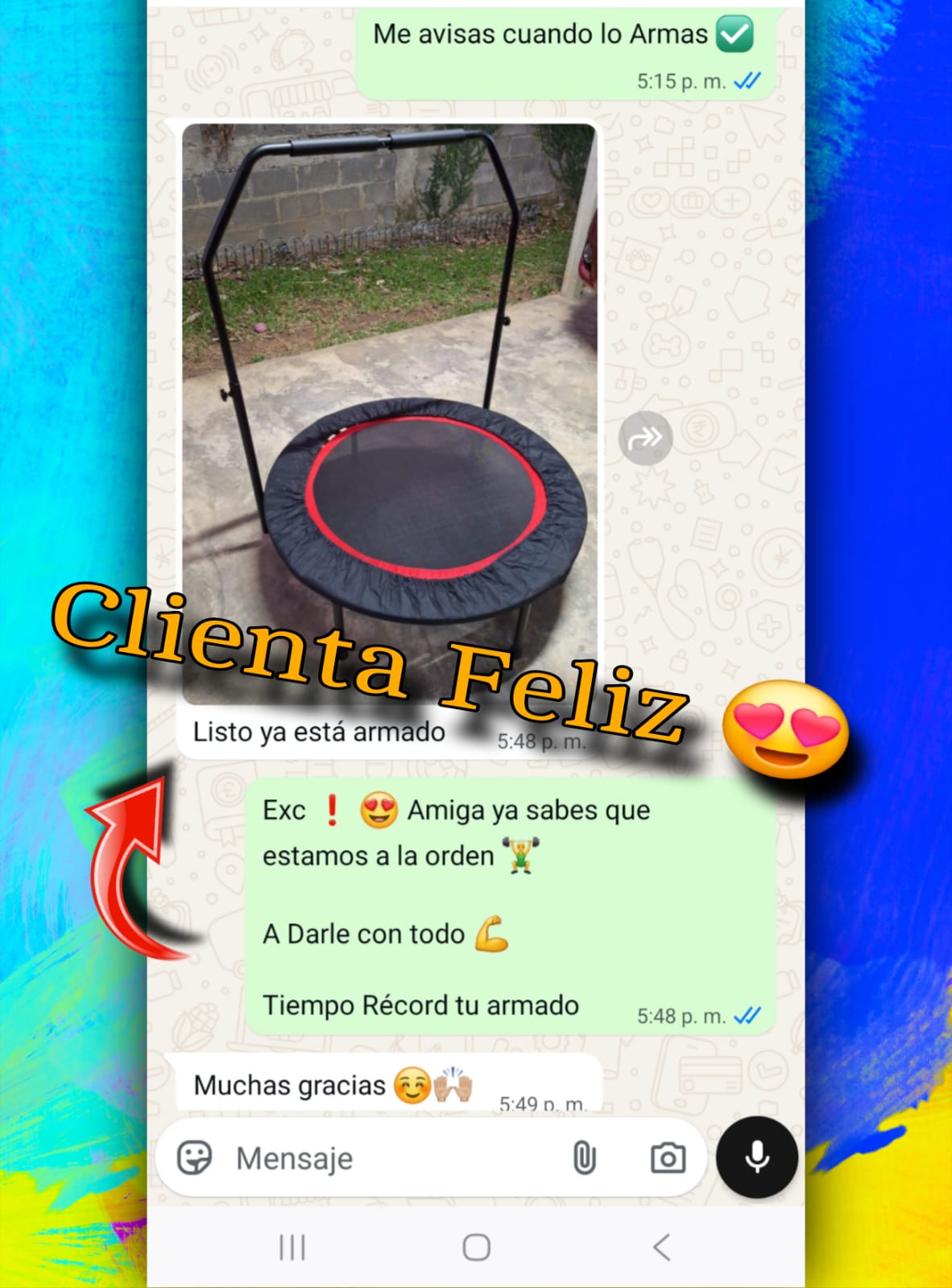 Testimonio real de cliente satisfecho 5