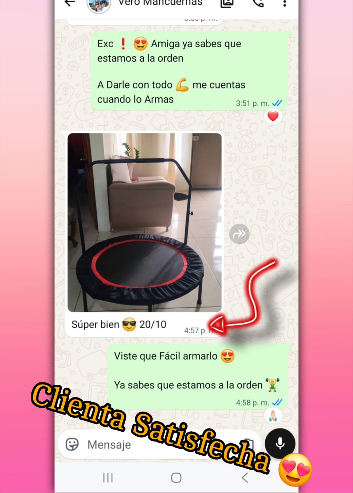 Testimonio real de cliente satisfecho 6